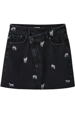 Desigual Kvinder Denimnederdele - Nederdel 'Shiitake