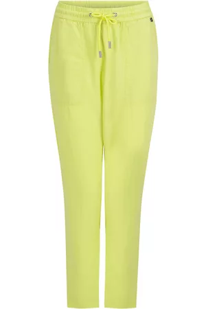Memo rækkevidde Junior 7/8 bukser bukser for kvinder i gul farve | FASHIOLA.dk