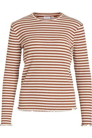 VILA Kvinder Langærmede skjorter - Shirts 'THESSA
