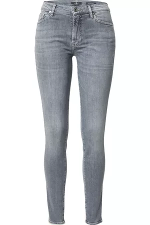 7 for all Mankind Kvinder Skinny - Jeans 'SliIl