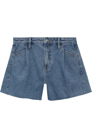 MANGO Jeans med lægfolder 