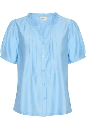 Cream Bluse 