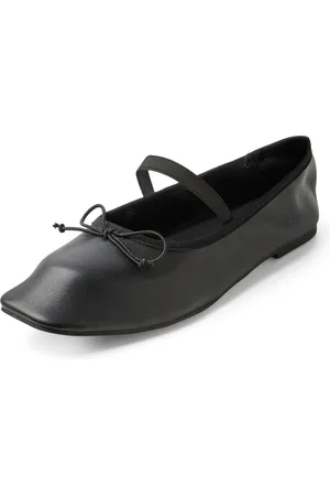 Pieces® Ballerinasko med rem 