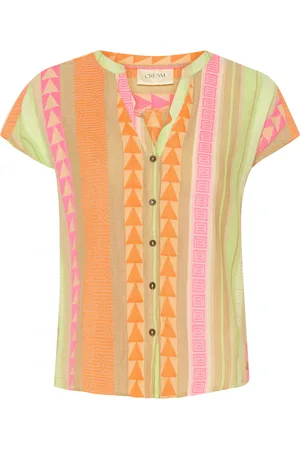 Cream Bluse 