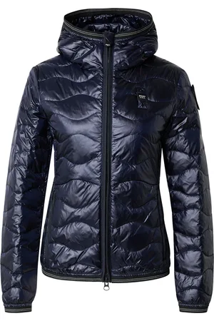 Blauer Overgangsjakke 