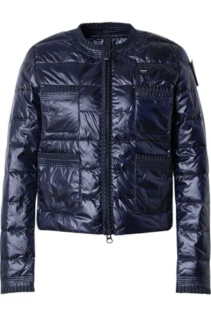 Blauer Overgangsjakke 