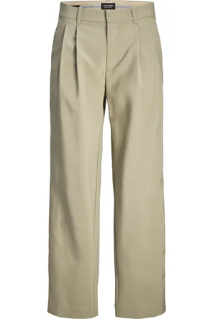 JACK & JONES Bukser med lægfolder