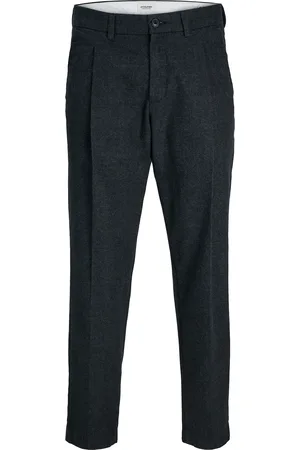 JACK & JONES Bukser med lægfolder