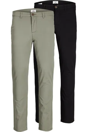 JACK & JONES Lærredsbukser 
