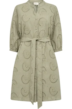 Cream Blusekjole