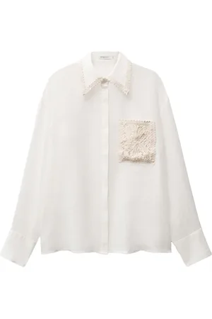 MANGO Bluse 