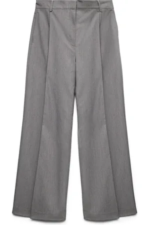 VERO MODA Bukser med lægfolder 