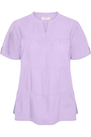 Cream Bluse 