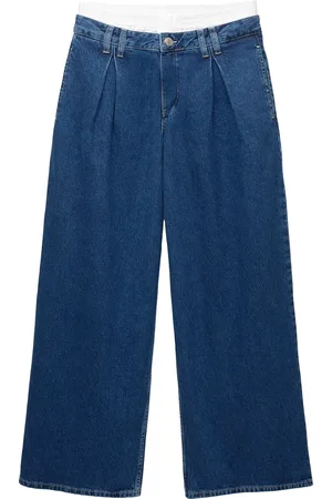 Pull&Bear Jeans med lægfolder