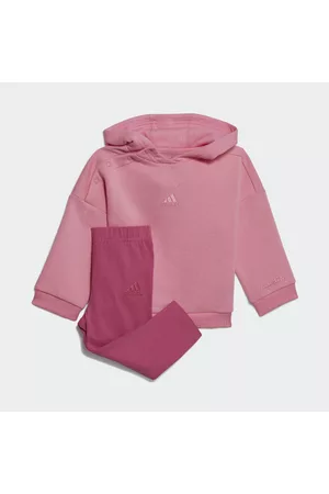 adidas Børn Træningsdragter - Hooded Fleece træningsdragt