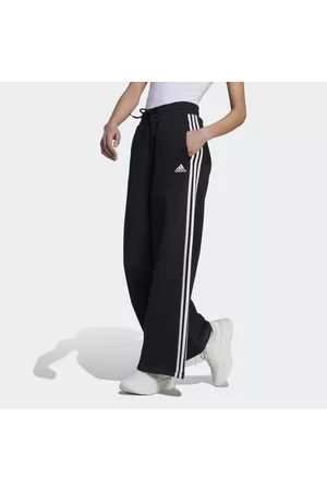 adidas Kvinder Træningsdragter - Essentials 3-Stripes French Terry Wide bukser