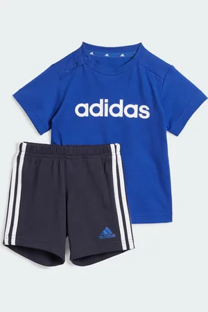 adidas Essentials Lineage Organic Cotton Tee and Shorts sæt