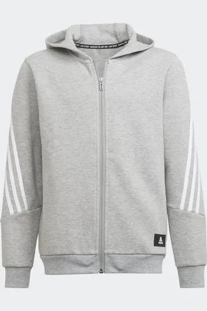 adidas Future Icons 3-Stripes Full-Zip hættetrøje