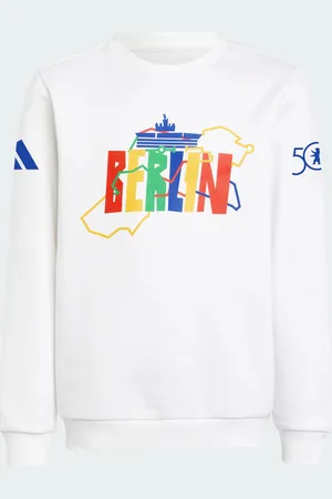 adidas BMW Berlin Marathon 2024 Retro Crew Sweatshirt Kids