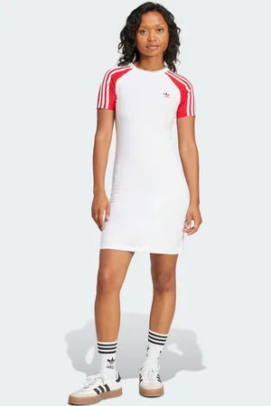 adidas Adicolor 3-Stripes Raglan Short Sleeve kjole
