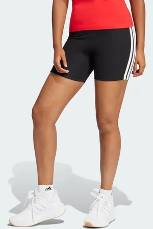 adidas Essentials 3-Stripes High Waisted Biker shorts