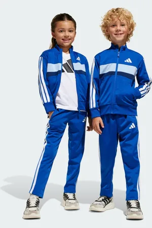 adidas Seasonal Essentials Tiberio 3-Stripes Tricot Kids træningsdragt