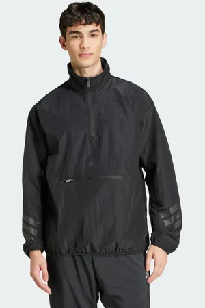 adidas Future Icons 3-Stripes Woven Half-Zip sweatshirt