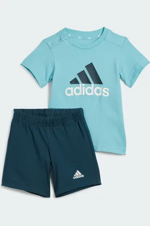 adidas Essentials Organic Cotton Tee and Shorts sæt