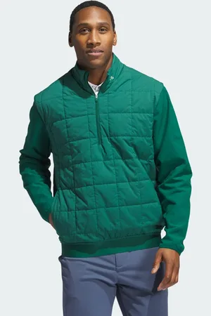 adidas Ultimate365 Quilted DWR Half Zip pullover