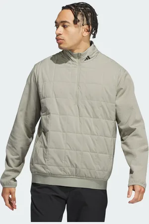 adidas Ultimate365 Quilted DWR Half Zip pullover