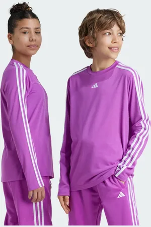 adidas Train Essentials Logo Regular Fit Long Sleeve Kids T-shirt