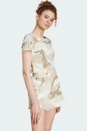 adidas Essentials 3-Stripes Camo Print Baby T-Shirt