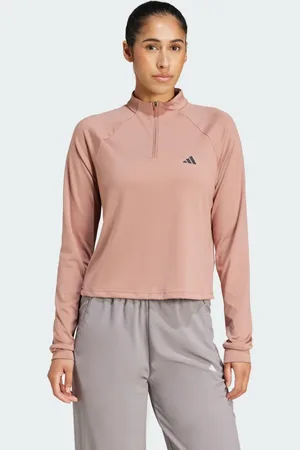 adidas Train Essentials Minimal Branding 1/4-Zip Cover Up overdel