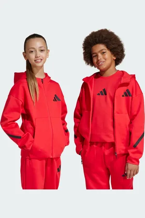 adidas Z.N.E. Full-Zip Hooded Kids træningsjakke
