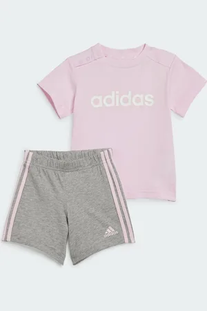 adidas Essentials Lineage Organic Cotton Tee and Shorts sæt