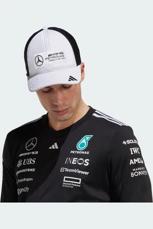 adidas MERCEDES - AMG PETRONAS FORMULA ONE TEAM SNAPBACK LOGO TRUCKER KASKET