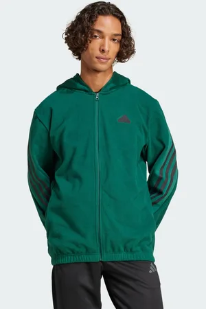 adidas Future Icons 3-Stripes Polar Fleece Full-zip Hoodie