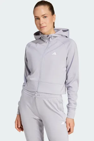 adidas AEROREADY Game and Go Full-Zip Hooded Fleece Jacket