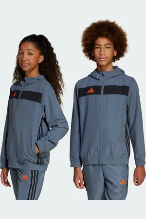 adidas Tiro 25 Essentials Woven Kids hættetrøje