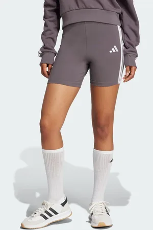 adidas Essentials 3-Stripes High Waisted Biker shorts