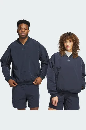 adidas Basketball Woven Crewneck kønsneutral sweatshirt