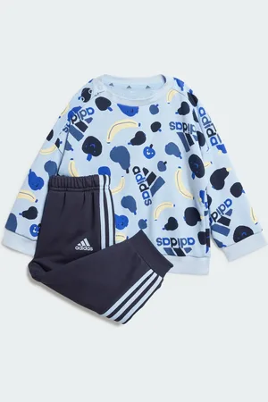 adidas Essentials Allover Print Kids joggingsæt