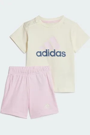 adidas Essentials Organic Cotton Tee and Shorts sæt