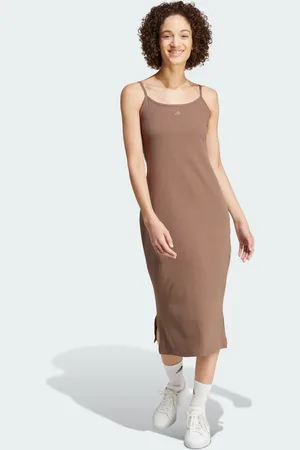 adidas ALL SZN Rib Fitted Midi kjole