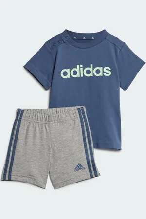 adidas Essentials Lineage Organic Cotton Tee and Shorts sæt