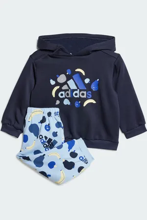 adidas Essentials Allover Print Jogger Set Kids