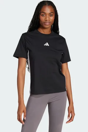 adidas Essentials 3-Stripes-T-shirt i bomuld
