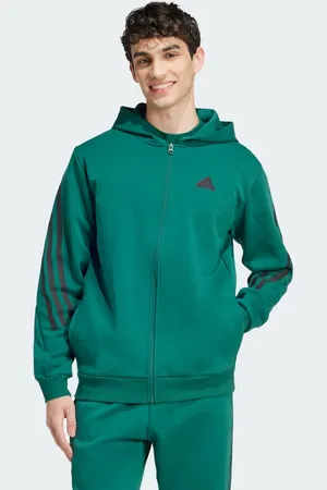 adidas Future Icons 3-Stripes Full Zip hættetrøje