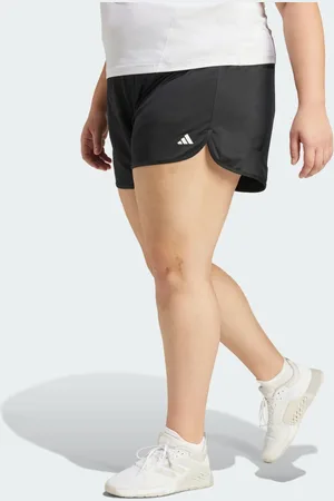 adidas Pacer Essentials Strik High-Rise shorts (Plus Size)