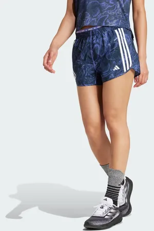 adidas Own the Run Excite Allover Print AEROREADY shorts